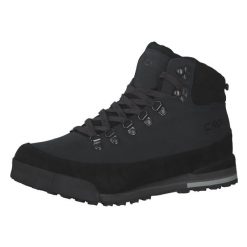 Buty miejskie męskie wysokie CMP HEKA ze skóry naturalnej. Szare trekkingi męskie CMP, outdoorowe. Za 409.99 zł.