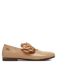 Laura Vita Baleriny Florineo 01 Beżowy. Brązowe baleriny damskie Laura Vita, bez wzorów, ze skóry, bez obcasa. Za 449.99 zł.