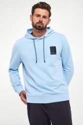 Bluza męska z kapturem ARMANI EXCHANGE. Bluzy męskie Armani Exchange, l, bez wzorów, z kapturem. W wyprzedaży za 599.20 zł.