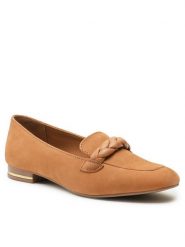 Lasocki Lordsy Zaxa RST-ZAXA-14 Brązowy. Brązowe mokasyny damskie Lasocki, z nubiku. Za 179.99 zł.