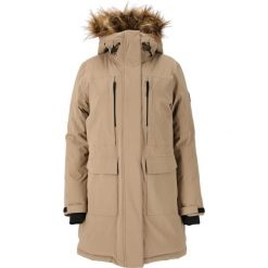 Parka zimowa damska Whistler Bluff W-PRO 10000. Brązowe parki damskie Whistler, na zimę, bez wzorów, bez kaptura. Za 589.99 zł.