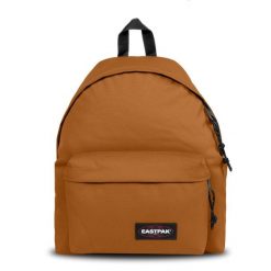 Plecak Eastpak Padded Pak'R. Brązowe plecaki damskie Eastpak, bez wzorów, z tkaniny, sportowe. Za 259.50 zł.