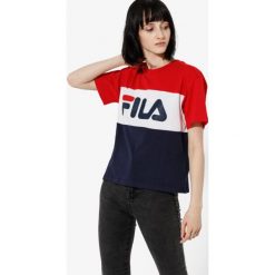 Fila Koszulka Ss Allison Tee , granatowy, rozmiar XS. Niebieskie koszulki sportowe damskie Fila, s, z aplikacjami, z materiału, bez kołnierzyka, bez ramiączek, climacool (adidas). W wyprzedaży za 129.99 zł.