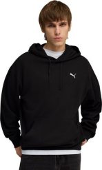 Puma Bluza męska Puma ESS Elevated Relaxed Hoodie czarna 692019 01 2XL. Czarne bluzy męskie Puma, m, bez wzorów, bez kaptura. Za 290.51 zł.