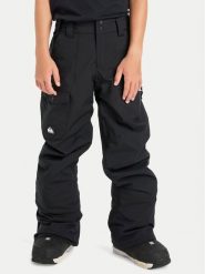 Quiksilver Spodnie snowboardowe Utility EQBTP03057 Czarny Regular Fit. Czarne spodnie sportowe dla chłopców Quiksilver, bez wzorów, z syntetyku, sportowe, narciarskie. Za 639.99 zł.