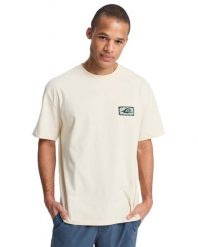 T-Shirt Quiksilver Krótki Rękaw Beżowy Męski. Brązowe t-shirty męskie Quiksilver, l, bez wzorów, z bawełny, eleganckie, bez kołnierzyka. Za 191.80 zł.