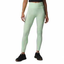 Legginsy Turystyczne Damskie Columbia Boundless Trek Legging. Zielone legginsy damskie Columbia, xs, bez wzorów, z tkaniny, trekkingowe. Za 100.99 zł.