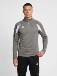 Bluza treningowa zapinana do połowy Hummel Core 2.0. Białe bluzy sportowe damskie Hummel, xs, bez wzorów, z materiału, bez kaptura, na golfa. Za 211.15 zł.
