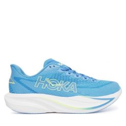 Buty do biegania Hoka. Niebieskie buty sportowe męskie HOKA, bez zapięcia, do biegania. Za 729.99 zł.