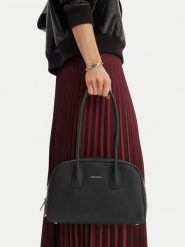 GINO ROSSI Torebka EO-LA-321-1050 Czarny. Czarne torebki do ręki damskie Gino Rossi, bez wzorów, ze skóry, bez dodatków. Za 399.99 zł.