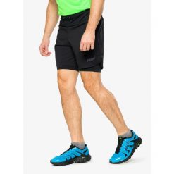 Spodenki do biegania męskie Inov-8 Trailfly Ultra 7 2in1 Short. Czarne krótkie spodenki sportowe męskie Inov-8, m, bez wzorów, do biegania. Za 151.99 zł.