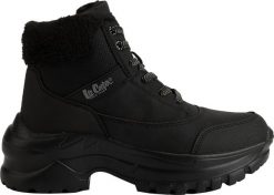 Lee Cooper Buty damskie zimowe Lee Cooper czarne LCJ-25-01-3743LA 39. Czarne obuwie sportowe damskie Lee Cooper, bez wzorów. Za 177.99 zł.