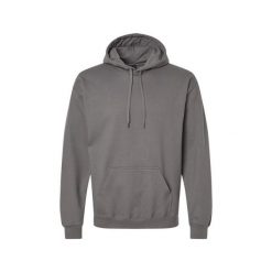 Bluza Z Kapturem Dla Dorosłych Unisex Softstyle Fleece Midweight. Brązowe bluzy męskie Gildan, m, bez wzorów, z kapturem. Za 78.99 zł.