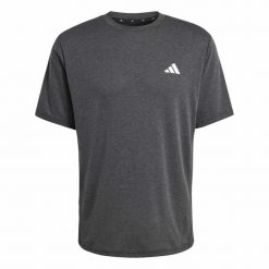 Koszulka adidas Essentials Feelready. Czarne koszulki sportowe męskie Adidas, xl, bez wzorów, z tkaniny, bez kołnierzyka, bez ramiączek, na fitness i siłownię, climacool (adidas). Za 168.00 zł.