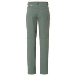 Spodnie turystyczne dla kobiet VAUDE Strathcona II. Zielone spodnie sportowe damskie Vaude, bez wzorów, trekkingowe. Za 568.15 zł.