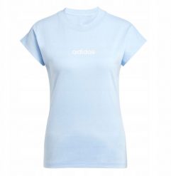 Adidas Koszulki W Essentials Linear (JG8660). T-shirty damskie Adidas, bez wzorów, bez kołnierzyka. Za 70.09 zł.