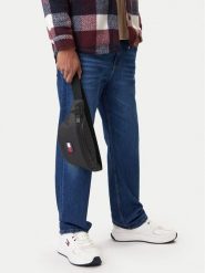 Tommy Jeans Nerka Tjm Daily Tech Bumbag AM0AM13873 Czarny. Czarne saszetki męskie Tommy Jeans, z jeansu. Za 289.99 zł.