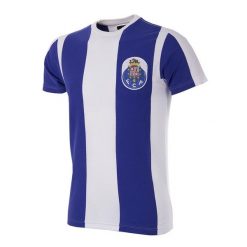 Koszulka dla dorosłych - FC Porto Retro - Azul-Branco. Białe koszulki sportowe męskie COPA FOOTBALL, m, bez wzorów, bez kołnierzyka, bez ramiączek, do piłki nożnej. Za 211.91 zł.