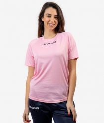 Koszulka sportowa Givova One Microforata różowa 2XL. Czerwone koszulki sportowe damskie Givova, s, bez wzorów, z dzianiny, bez kołnierzyka, bez ramiączek, na fitness i siłownię. Za 113.99 zł.