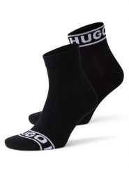 HUGO Skarpety w 2-paku - 2P SH LOGO CC W Kobiety Bawełna czarny|biały, 35-38. Białe skarpety damskie Hugo, bez wzorów, z bawełny. Za 59.95 zł.