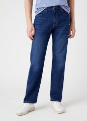 WRANGLER MĘSKIE SPODNIE JEANSOWE WRANGLER FRONTIER DANCING WATER W16VJX20C 112323486. Jeansy męskie Wrangler. Za 229.99 zł.