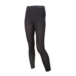 Spodnie termoaktywne damskie Brubeck Active Wool. Czarne spodnie sportowe damskie Brubeck, xl, bez wzorów, z elastanu, trekkingowe. Za 183.49 zł.