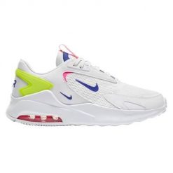 Buty do chodzenia damskie Nike Wmns Air Max Bolt. Białe obuwie sportowe damskie Nike, z aplikacjami, z jeansu, trekkingowe. Za 499.99 zł.