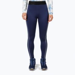 Spodnie termoaktywne damskie Rossignol JCC Booster Tights. Niebieskie spodnie materiałowe damskie Rossignol, bez wzorów. Za 469.99 zł.