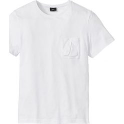 T-shirt Regular Fit bonprix biały. T-shirty męskie marki Giacomo Conti. Za 14.99 zł.