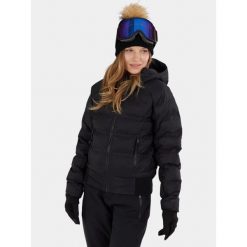 Kurtka Narciarska Damska Fundango Zina. Czarne kurtki snowboardowe damskie Fundango, bez wzorów, bez kaptura, narciarskie. Za 679.90 zł.