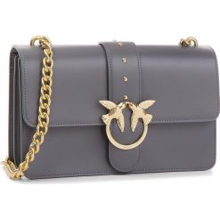Torebka PINKO - Love Simply 5 Tracolla AL18-19 PLTT 1P216U Y4YM Dark Grey I76. Szare torebki do ręki damskie Pinko, ze skóry. Za 1,319.00 zł.