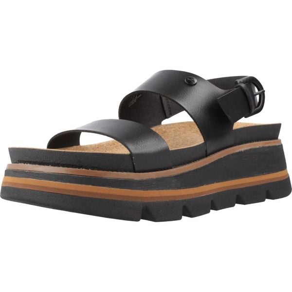 Sandały REEF VISTA LUXE LIAH Czarny. Czarne obuwie sportowe damskie Reef, bez wzorów, z syntetyku, bez obcasa, bez zapięcia. Za 333.99 zł.