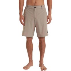 Szorty Męskie O'Neill Hybrid. Brązowe krótkie spodenki sportowe męskie O'Neill, m, bez wzorów, żeglarskie. Za 299.00 zł.