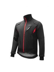 Kurtka rowerowa zimowa termiczna unisex. Czarne kurtki damskie ROCKBROS, na jesień, m, bez wzorów, z materiału, bez kaptura, do biegania. Za 272.56 zł.