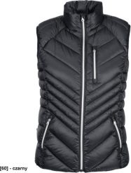 CERVA Damski ocieplany bezrękawnik outdoorowy zapięcie suwak oliwkowy czarny L-SURE SYLVIA LADY - czarny L. Czarne kurtki damskie CERVA, l, bez wzorów, bez kaptura. Za 101.97 zł.