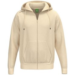 Kurtka z kapturem Erima Ts beżowa. Brązowe kurtki męskie Erima, m, bez wzorów, z bawełny, klasyczne, z kapturem. Za 313.99 zł.