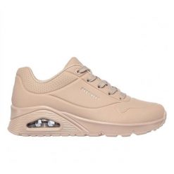 Buty Skechers Uno-Stand On Air W 73690-SND beżowy. Brązowe obuwie sportowe damskie bez wzorów, z gumy. Za 626.53 zł.