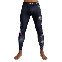 Legginsy treningowe męskie Venum X Tekken 8 - Paul Phoenix Spats. Czarne buty sportowe męskie VENUM, bez zapięcia, na fitness i siłownię. Za 229.99 zł.