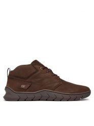 CAT Footwear Trzewiki Flexion P726986 Brązowy. Brązowe botki męskie CAT Footwear, bez wzorów, ze skóry, bez zapięcia. Za 559.99 zł.