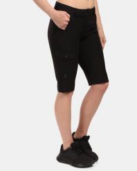 Damskie szorty outdoorowe Kilpi SYLANE-W. Czarne szorty damskie Kilpi, bez wzorów, z materiału. Za 292.95 zł.