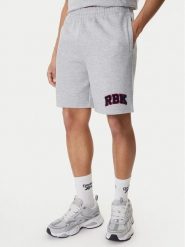 Reebok Szorty sportowe Braddish RK25559CCM Szary Relaxed Fit. Szare krótkie spodenki sportowe męskie Reebok, l, bez wzorów, z bawełny. Za 149.99 zł.