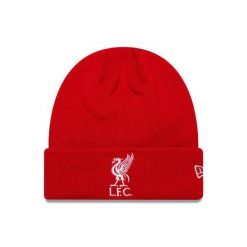 Czapka Liverpool FC Core Cuff. Czerwone czapki i kapelusze męskie New Era, bez wzorów, sportowe. Za 193.50 zł.