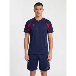 Koszulka Hummel Core 2.0. Czerwone buty sportowe męskie Hummel, bez zapięcia, na fitness i siłownię. Za 170.50 zł.