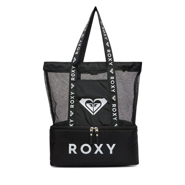 Torebka Roxy. Czarne torebki do ręki damskie Roxy, bez wzorów, bez dodatków. Za 119.99 zł.