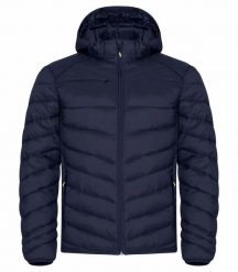 Clique Kurtka Idaho lekka i ciepła z recyklowanego poliamidu. Niebieskie kurtki męskie CLIQUE, m, bez wzorów, z materiału. Za 319.97 zł.