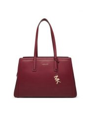 MICHAEL Michael Kors Torebka Laila 30S5G9IT2L Bordowy. Czerwone torebki do ręki damskie MICHAEL Michael Kors, bez wzorów, ze skóry, bez dodatków. Za 1,179.00 zł.