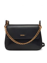 DKNY Torebka R44EKI55 Czarny. Czarne listonoszki damskie DKNY, bez wzorów, ze skóry, bez dodatków. Za 529.99 zł.