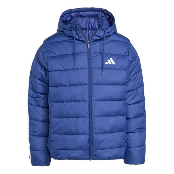 Kurtka puchowa adidas Essentials Climawarm 3 stripes. Niebieskie kurtki męskie Adidas, xl, bez wzorów, z poliesteru, na fitness i siłownię, climawarm (adidas). Za 427.99 zł.