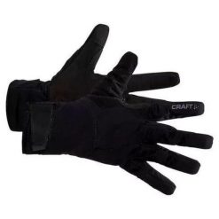 Rękawice Craft pro insulate race. Czarne rękawiczki damskie Craft, bez wzorów, sportowe. Za 255.50 zł.