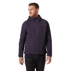 Kurtka turystyczna Helly Hansen Odin Stretch Insulat 2.0. Fioletowe kurtki męskie Helly Hansen, l, bez wzorów, eleganckie, bez kaptura. Za 1,122.00 zł.